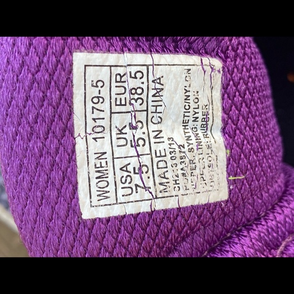 Saucony guide 6 purple black 7.5 shoes - Picture 2 of 10